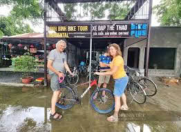 Thuê xe đạp tại Làng Bích Họa 1