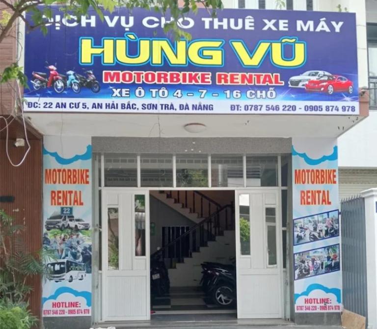 Cho thuê xe máy Đà Nẵng Hùng Vũ 1